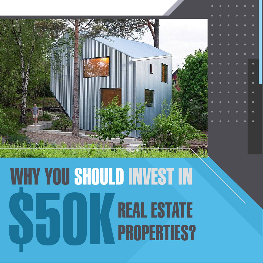 Why you should invest in $50k Real Estate Properties?