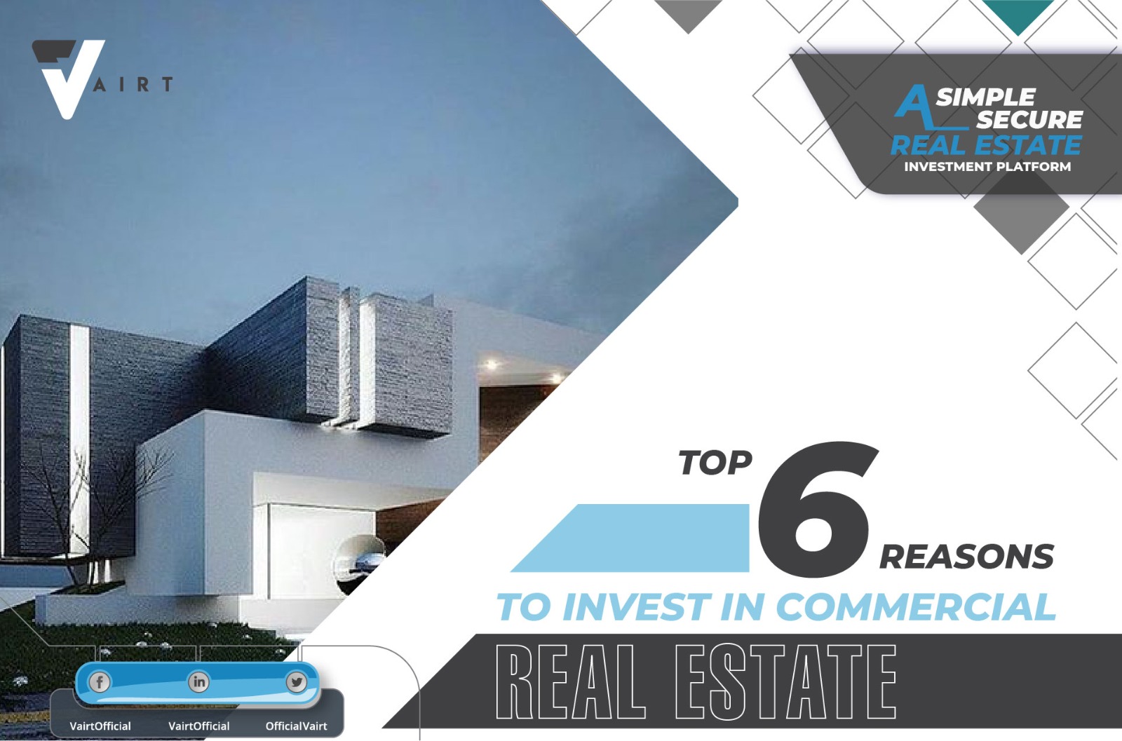 top 6 reasons to invest in commercial real estate